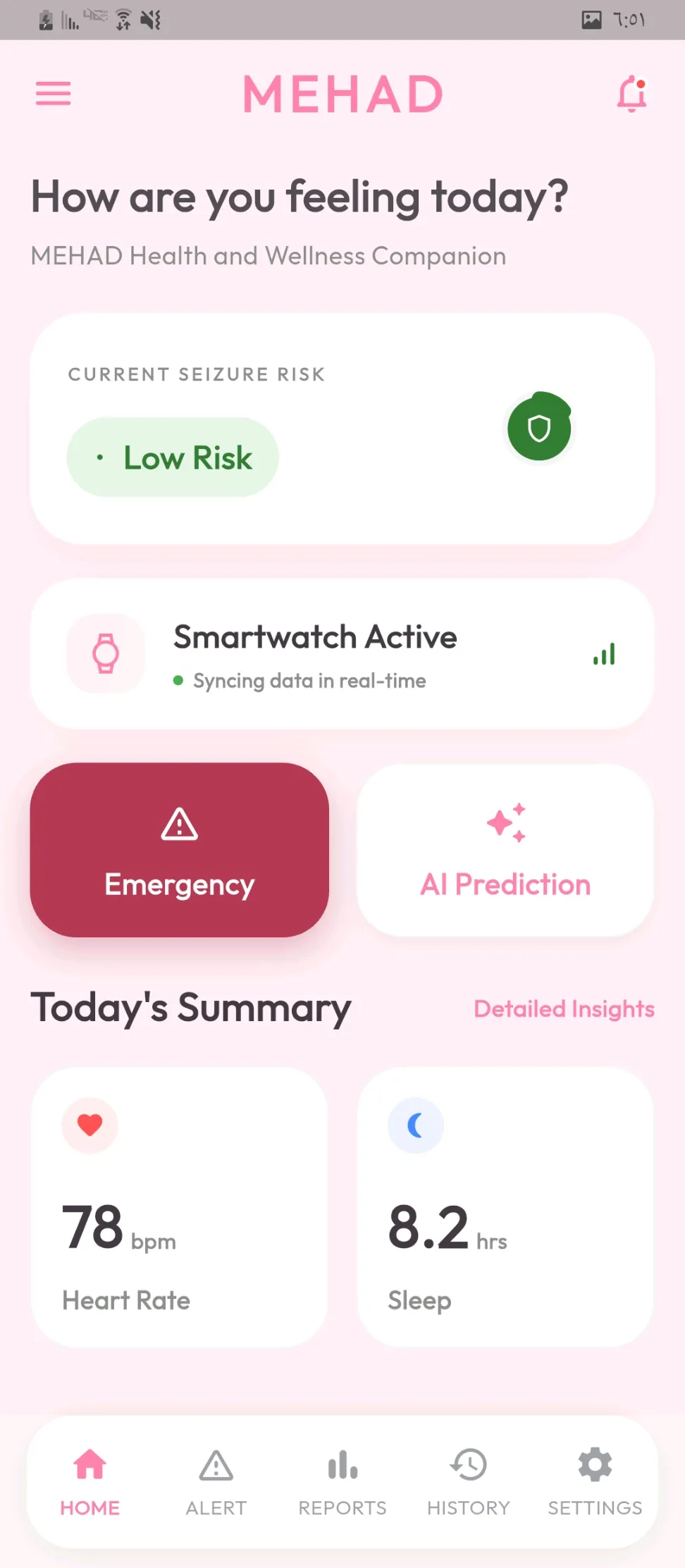 MEHAD Health & Wellness Mobile App